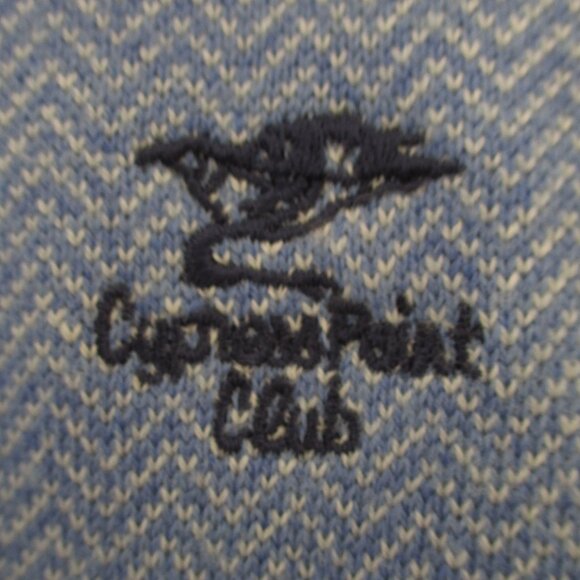 Fairway & Greene Mens L/S "Cypress Point Club" Merino Wool Golf Sweater - M - Picture 2 of 3